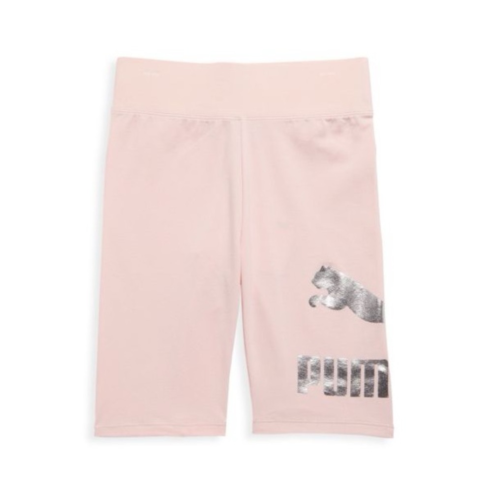 PUMA Girl's Classics Logo Biker Shorts
